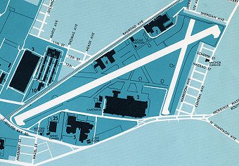 1965 map of Grumman's Bethpage site