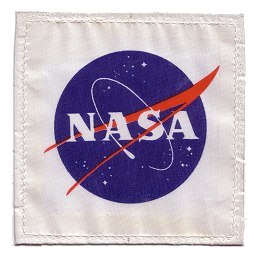 NASA meatball cloth patch