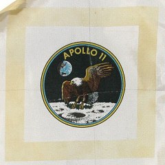 Beta cloth patch with sizing applied