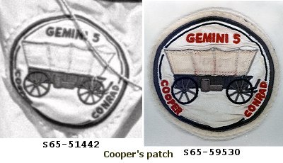 Gordon Cooper's Gemini 5 patch