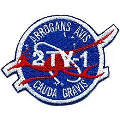 Don Simpson 2TV-1 replica patch