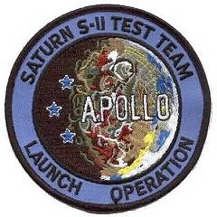 Apollo Saturn S-II Test Team Launch Operation replica patch