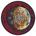Apollo Saturn S-II Test Team Launch Operations Red Crew patch