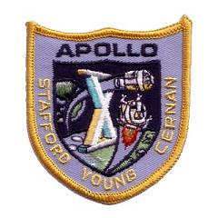 AB Emblem 3 inch Apollo 10 patch