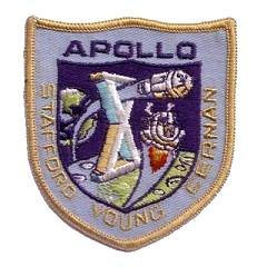 Cape Kennedy Medals 3 inch Apollo 10 patch