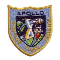 Dallas Cap & Emblem 3 inch Apollo 10 patch