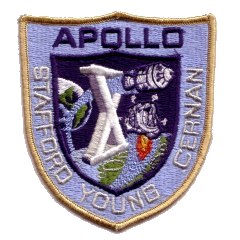 Apollo 10 post-flight crew patch