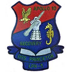 Apollo 10 recovery patch Randy Hunt replica