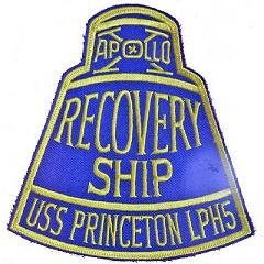 Apollo 10 USS Princeton recovery patch Randy Hunt replica