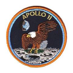 Lion Brothers prototype Apollo 11 patch