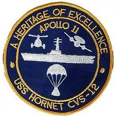 Apollo 11 recovery patch variant