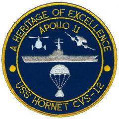 Apollo 11 recovery patch