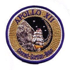 Apollo 12 quarantine crew patch