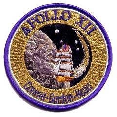 Apollo 12 crew patch replica