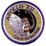 Lion Brothers plastic backed Apollo 12 patch