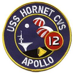 Apollo 12 recovery patch Randy Hunt replica