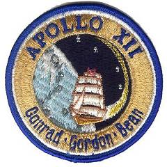 Universal Commemorative Apollo 12 patch