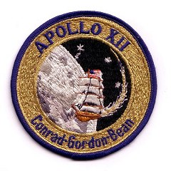 Apollo 12 crew souvenir patch