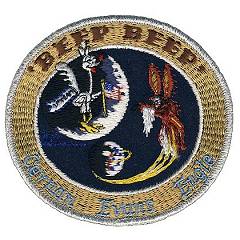 AB Emblem Apollo 14 backup crew souvenir patch