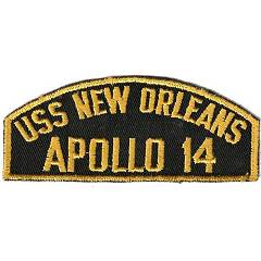 Apollo 14 USS New Orleans patch