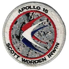 AB Emblem Kirk Edge Apollo 15 patch