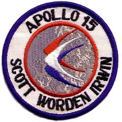 Apollo 15 AS15UNK2 patch