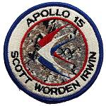 Apollo 15 3 and a half inch patch