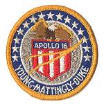 AB Emblem 3 inch Apollo 16 patch