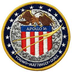 Apollo 16 crew patch