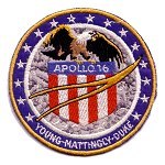 Space Spin-Off Ltd Apollo 16 patch