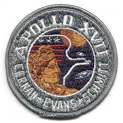Dallas Cap & Emblem 3 inch Apollo 17 patch