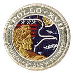 Apollo 17 AS17UNK1 & AS17UNK2 & AS17UNK3 patch