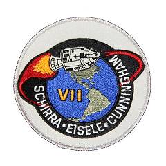 Apollo 7 crew patch replica