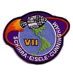 Lion Brothers purple background Apollo 7 patch