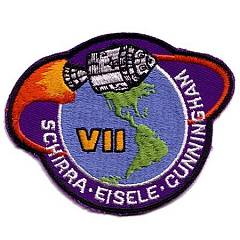 Lion Brothers purple background Apollo 7 patch