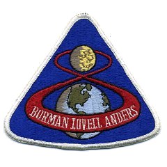 Apollo 8 crew souvenir patch