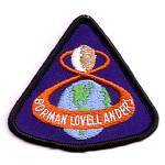 Apollo 8 3 inch souvenir patch