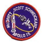 AB Emblem 3 inch Apollo 9 patch