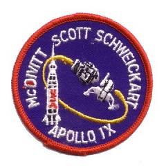 AB Emblem 3 inch Apollo 9 patch