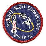 Dallas Cap & Emblem 3 inch Apollo 9 patch