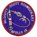 Texas Art Embroidery Apollo 9 patch