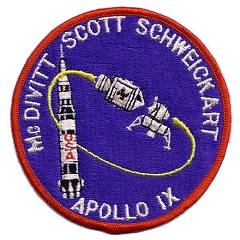Texas Art Embroidery Apollo 9 patch