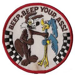 Beep Beep Your Ass patch BBYAUNK1