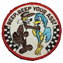 Beep Beep Your Ass patch BBYAUNK2