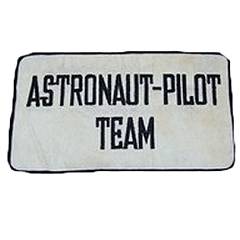 Grumman Astronaut-Pilot Team back patch