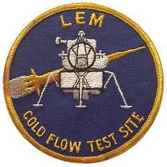 Grumman LEM Cold Flow Test Site patch