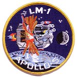 Grumman LM-1 APOLLO-5 replica patch