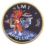Grumman LM-1 APOLLO-5 Randy Hunt replica patch