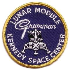 Grumman Lunar Module KSC patch