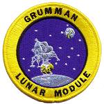 Grumman Lunar Module insignia Crew Patches replica